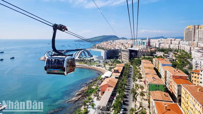 Hon Thom cable car, Phu Quoc City.