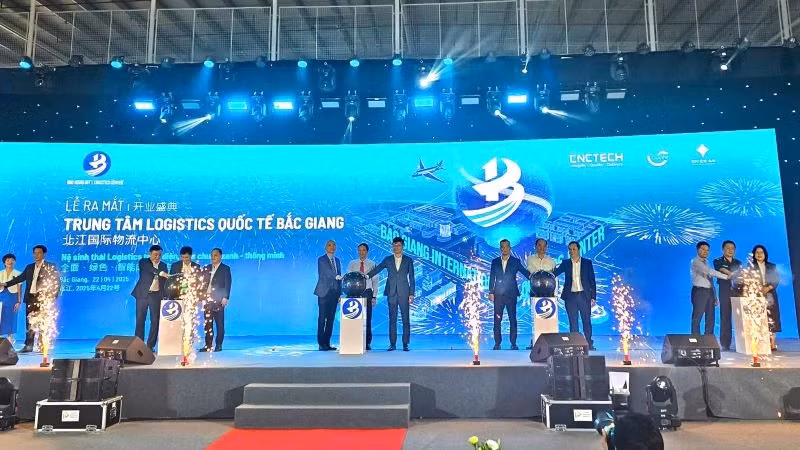 The launch of Bac Giang International Logistics Centre