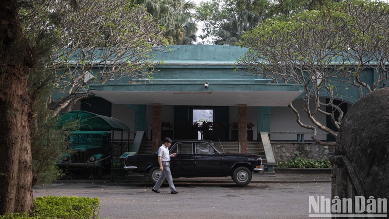 The D67 house was built in 1967 with a solid design featuring thick walls and a reinforced concrete roof. The house measures 43.02 x 20.85 m, with a roof height of 7.89m.