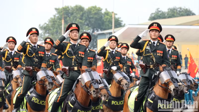 People’s Public Security cavalry