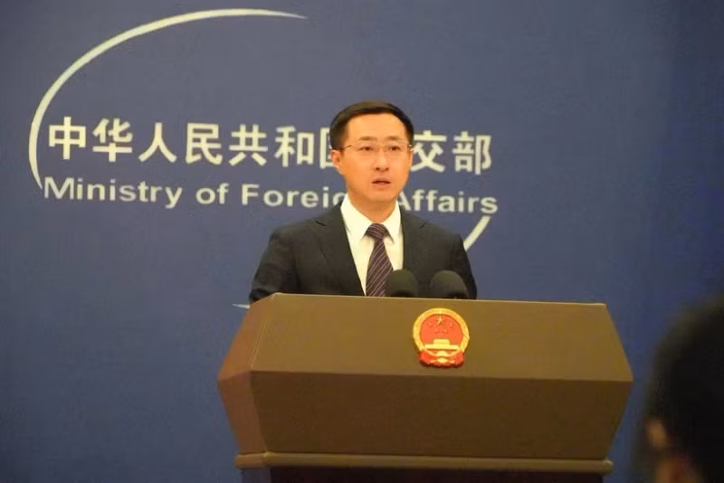 Chinese Foreign Ministry spokesperson Lin Jian (Photo: VOV)