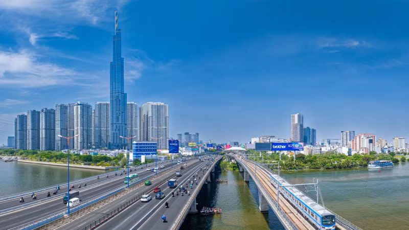 Ho Chi Minh City Metro Line 1, inaugurated on March 9, 2025