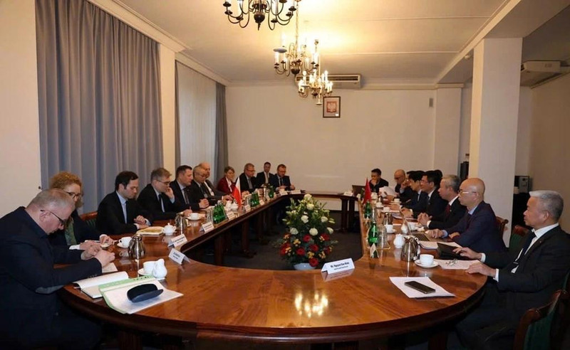 At the second economic consultation meeting held in Warsaw (Photo: Ministry of Industry and Trade)