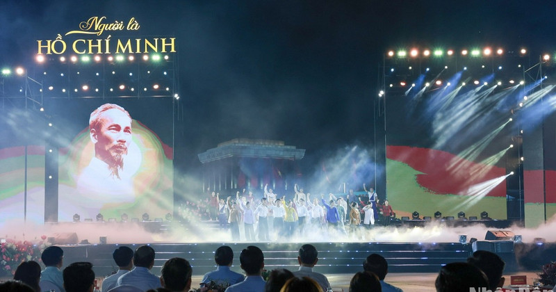 A performance at the programme
