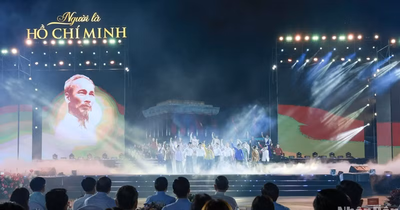 A performance at the programme