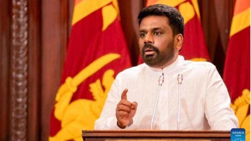 President of Sri Lanka, Anura Kumara Dissanayaka (Photo: Xinhua)