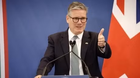 UK Prime Minister Keir Starmer speaks at a press conference on September 16, 2024. (Photo: Xinhua/VNA) 