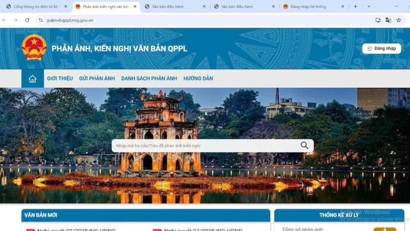 Legal document feedback system launched for public trial