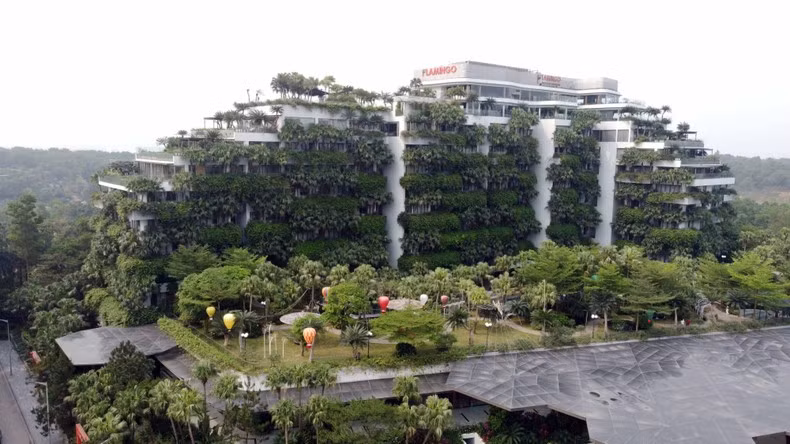 Flamingo Dai Lai is a destination for many international tourists.