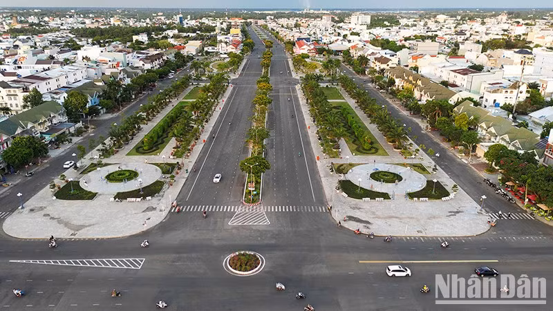 Tran Quang Khai Street is the place where cultural and artistic activities are organised, in Rach Gia City and Kien Giang province, every holiday, Tet or major anniversary of the year.