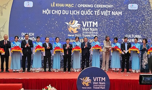 At the opening of the fair (Photo: VGP)