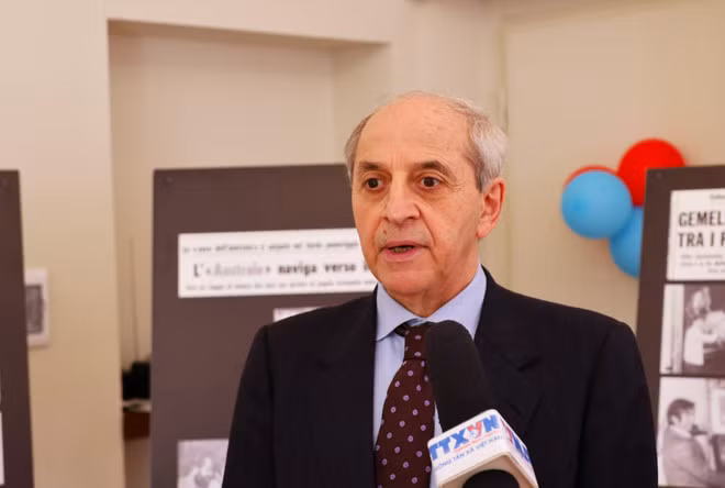 Mauro Alboresi, General Secretary of the Italian Communist Party. (Photo: VNA)