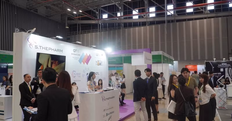 At K-Med Expo Vietnam 2024 (Photo: baoquocte.vn)