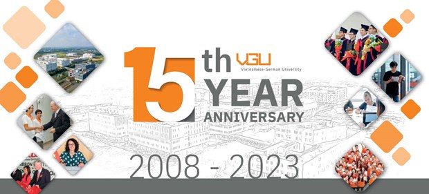 Founded on September 1, 2008, the university has attracted nearly 3,000 students enrolled in seven undergraduate and 10 master's programmes with a focus on high-tech engineering and economics. (Photo: vgu.edu.vn)