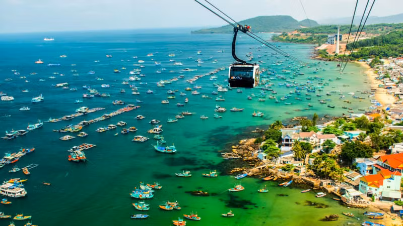 Phu Quoc cable car (Photo: Alamy Stock Photo/The Week)