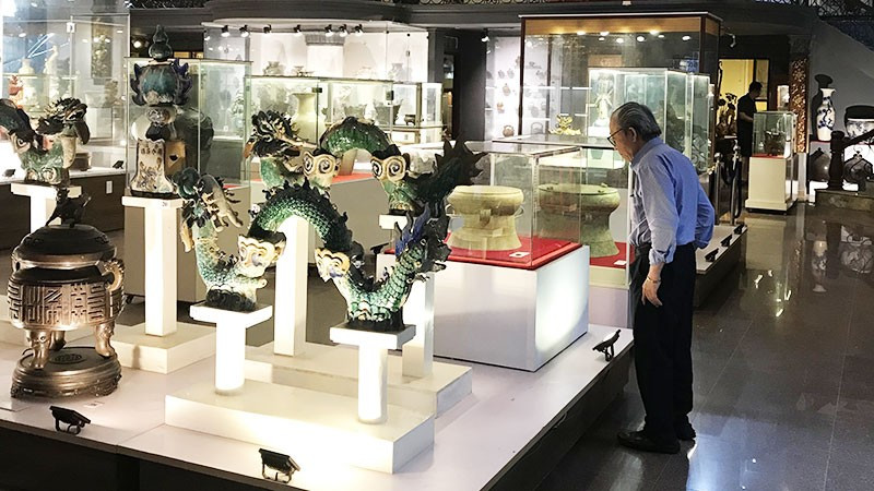 Indochina Art Museum in Hai Phong City is home to many precious antiques and artworks.