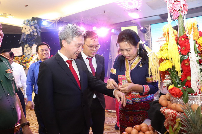 Vice Chairman of Ba Ria- Vung Tau People’s Committee Dang Minh Thong at the festival (Photo: baobariavungtau.com.vn)