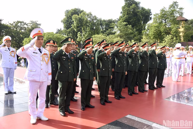 A delegation from the Central Military Commission – Ministry of Defence at the function.