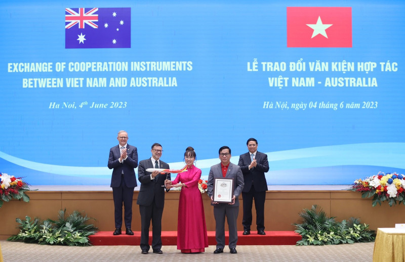 At the launch ceremony (Photo: Vietjet Air)