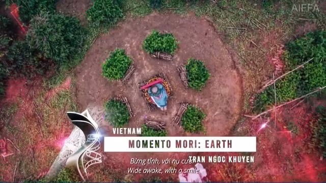  Poster of the Memento Mori: Dat (Memento: Earth) movie (Photo courtesy of the organiser)