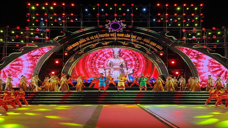 The 8th International Festival of Vietnamese Traditional Martial Arts opens in Binh Dinh on August 2 (Photo: NDO)
