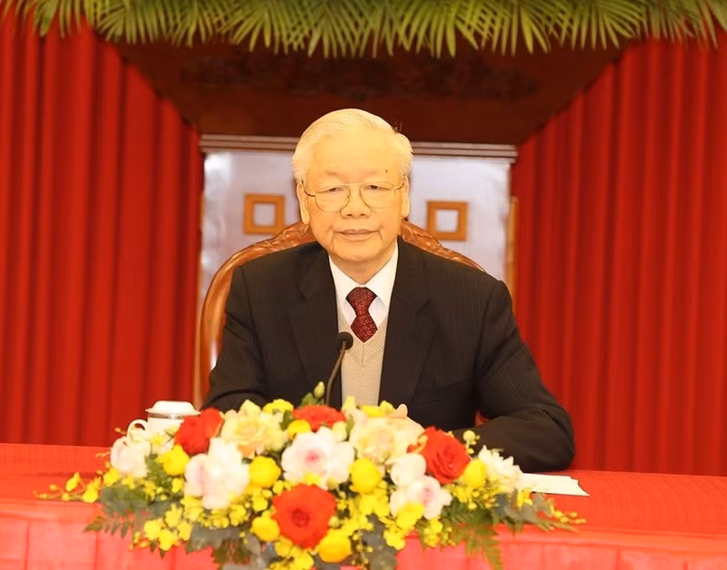 Party General Secretary Nguyen Phu Trong (Photo: VNA)