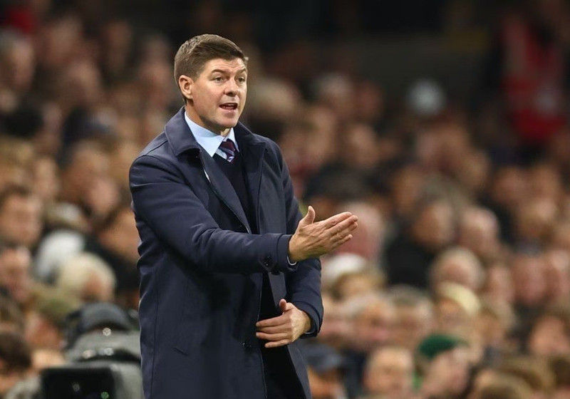 Aston Villa manager Steven Gerrard during the match - Soccer Football - Premier League - Fulham v Aston Villa - Craven Cottage, London, Britain - October 20, 2022. (Photo: Reuters)