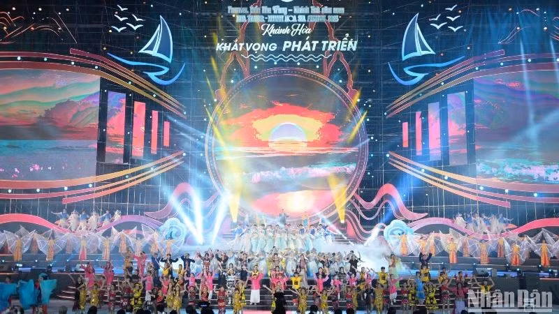 A performance at the opening ceremony 