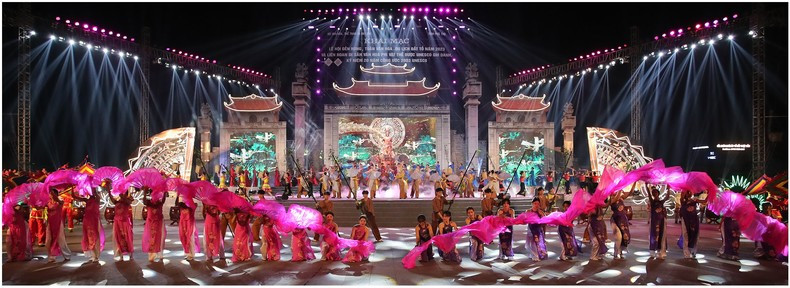 A performance at the opening ceremony