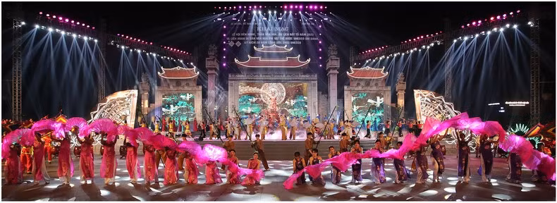 A performance at the opening ceremony