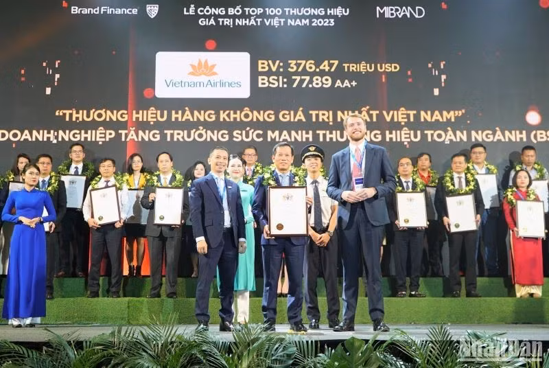 Vietnam Airlines named as Vietnam's most valuable airline 