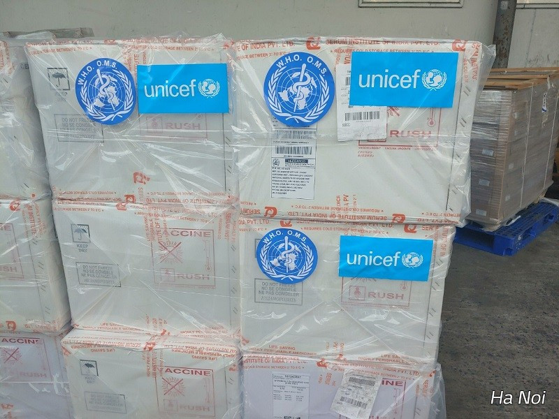 WHO-, UNICEF-supported 5-in-1 vaccine arrives in Vietnam