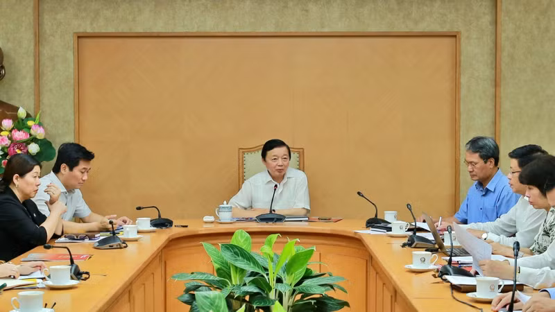 At the meeting (Photo: VOV)