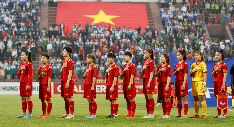 Vietnam ready for AFC U20 Women's Asian Cup's second qualifying round (Photo: VFF)