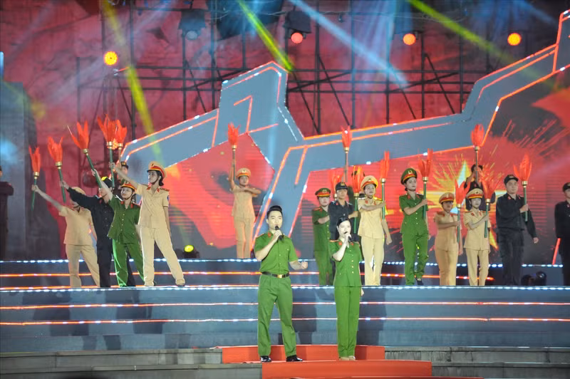 A performance at the programme (Photo: baodantoc.vn)