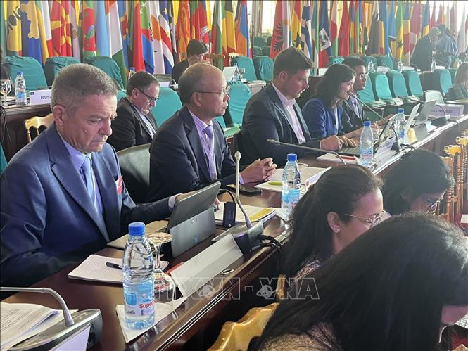 Delegates at CMF 44 (Photo: Vietnamese Embassy in France)