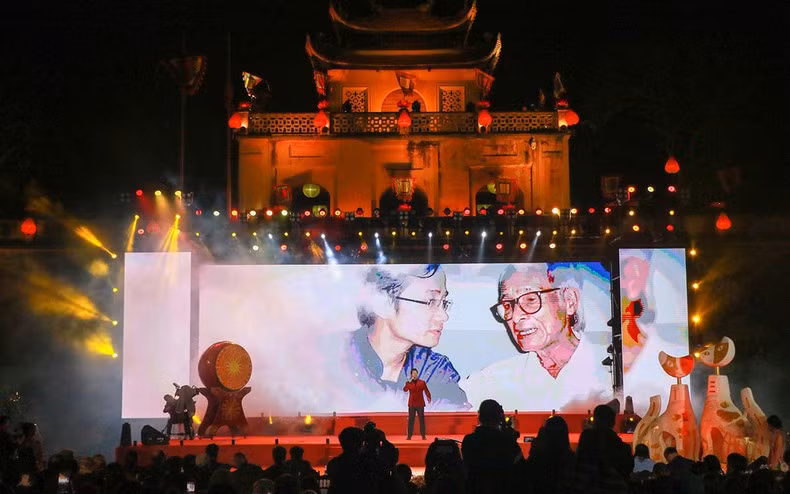 A performance at the programme.