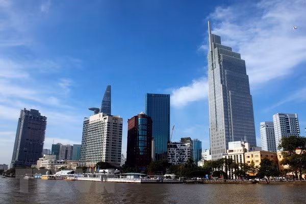 Part of Ho Chi Minh City's District 1 (Photo: VNA)