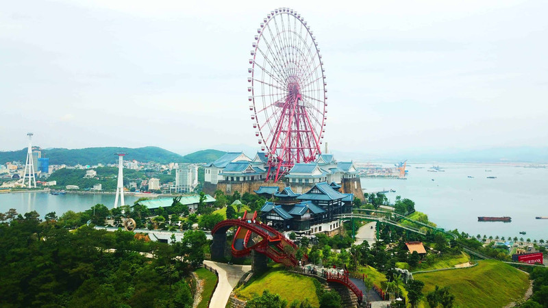 Part of Sun World Ha Long Park, a tourist attraction in Quang Ninh province (Photo: sunworld.vn)