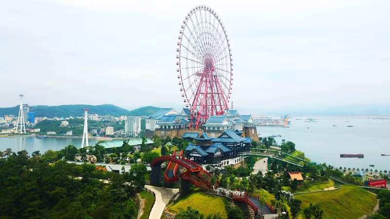 Part of Sun World Ha Long Park, a tourist attraction in Quang Ninh province (Photo: sunworld.vn)