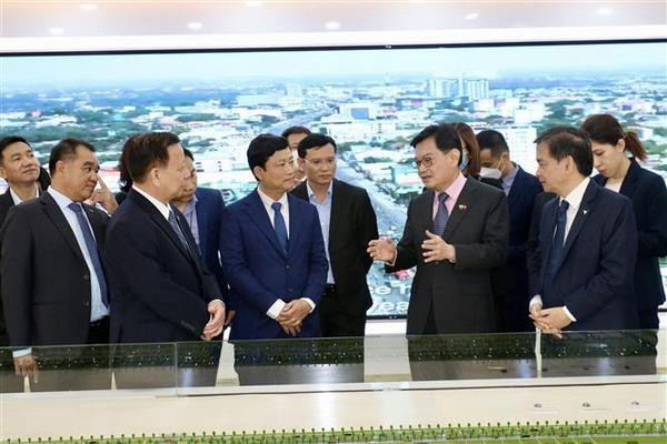 Singaporean Deputy PM hails VSIP model (Photo: VNA)