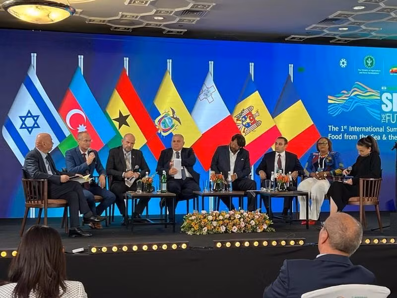 The international conference on food production technologies from the sea and the desert (Photo: gov.il)
