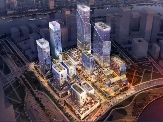 The Lotte Eco Smart City Thu Thiem complex project (Photo: Lotte)