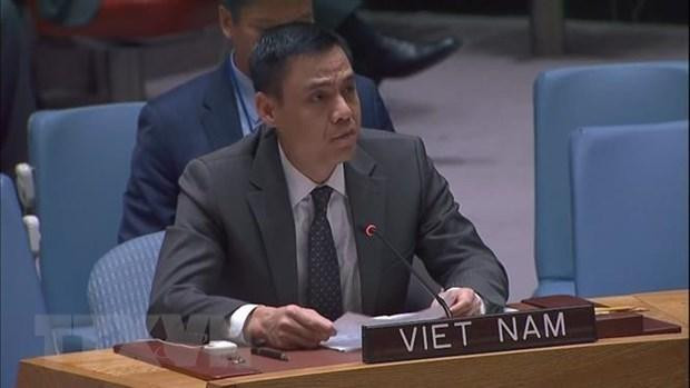 Ambassador Dang Hoang Giang, Permanent Representative of Vietnam to the United Nations (Photo: VNA)