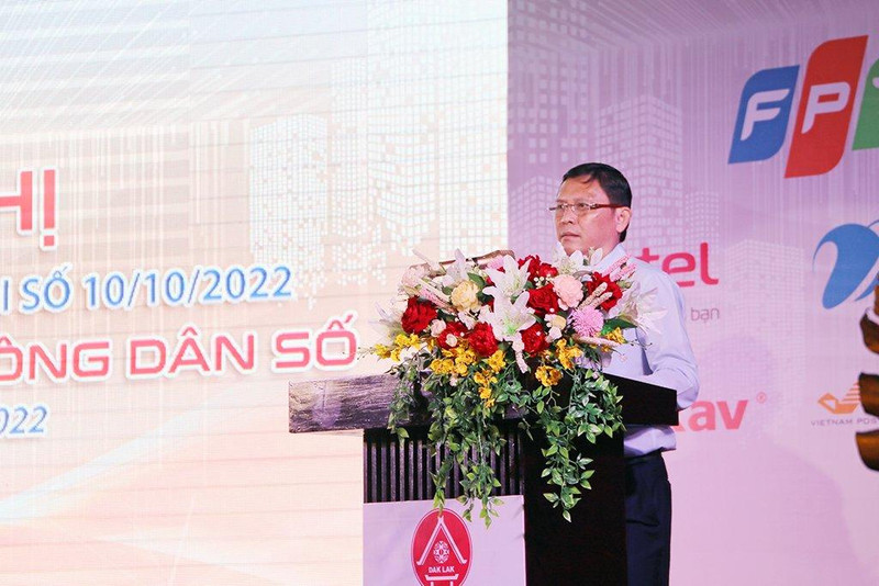 Standing Vice Chairman of the Dak Lak Provincial People’s Committee Nguyen Tuan Ha speaks at the event (Photo: daklak.gov.vn)