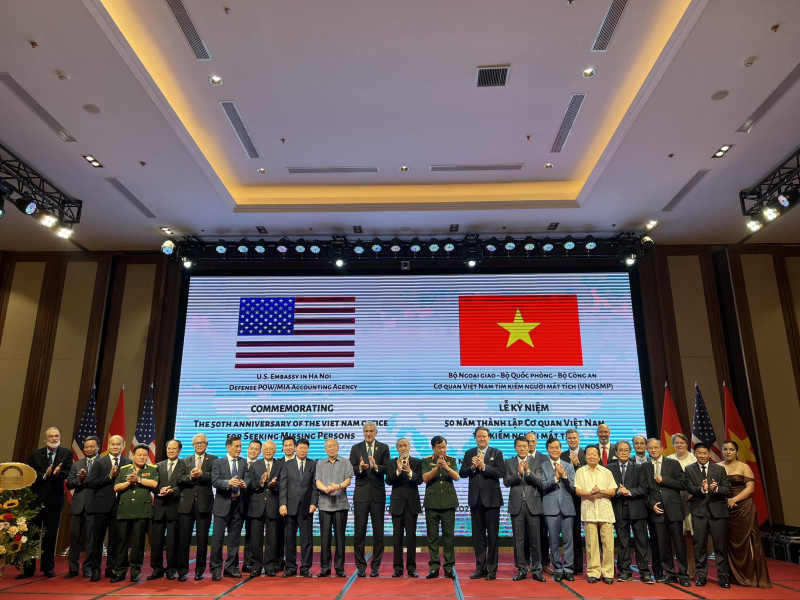 Participants at the ceremony