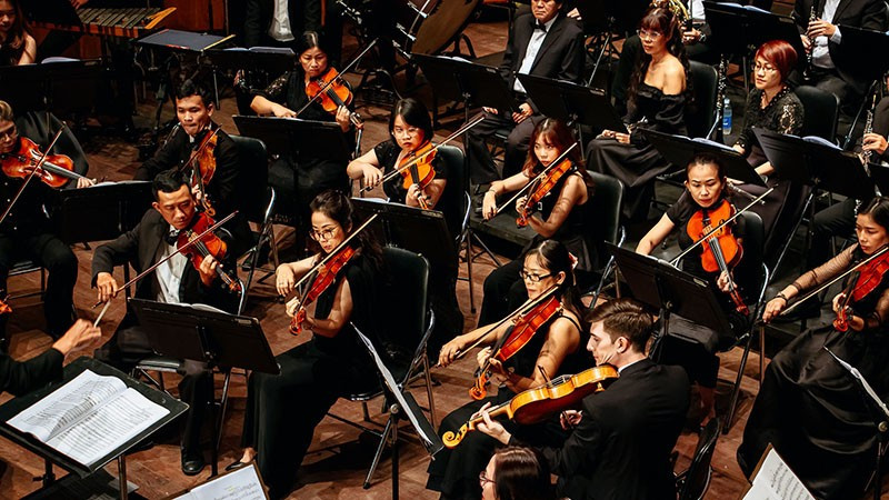 The concert was a unique combination of two classical music styles. (Photo: HBSO)
