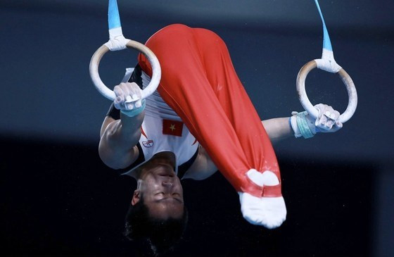 Vietnamese gymnast Nguyen Van Khanh Phong (Photo: sggp.org.vn)