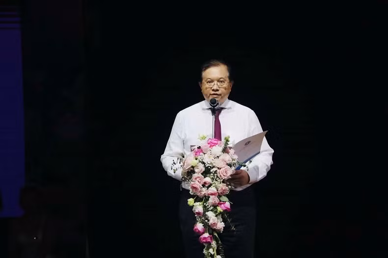 Deputy Minister of Culture, Sports and Tourism Ta Quang Dong delivers the closing speech. (Photo: THUY DUONG)