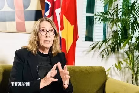 President of the Australian Senate Sue Lines. (Photo: VNA)